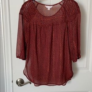 🌟LC Lauren Conrad Blouse🌟 Last Chance
